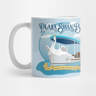 Plaza Swan Boats Mug